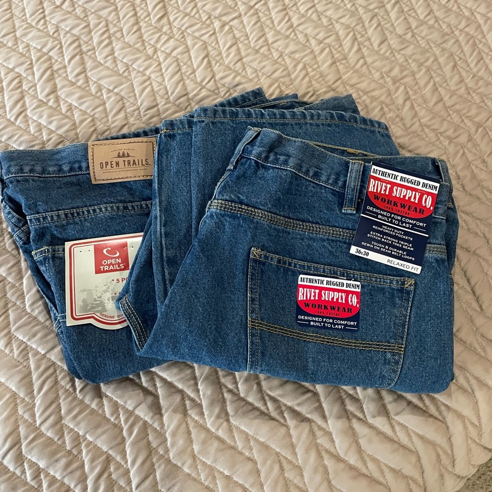 NWT 36x30 jeans